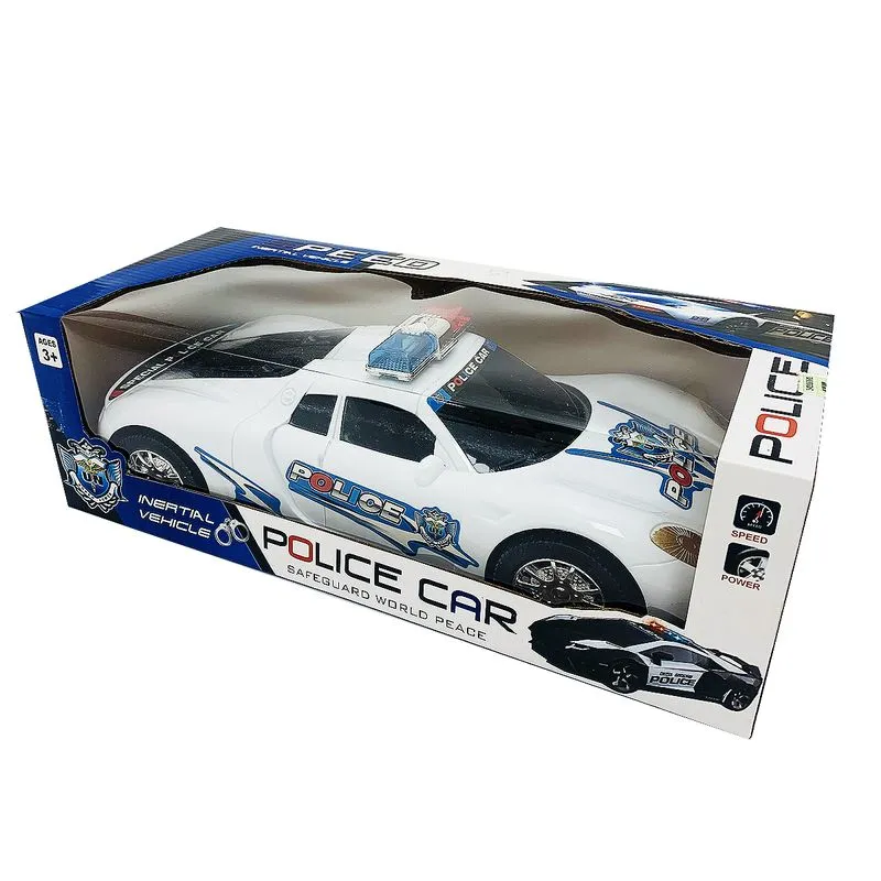 Vehículo Auto Policia Fricción - Imagen 5